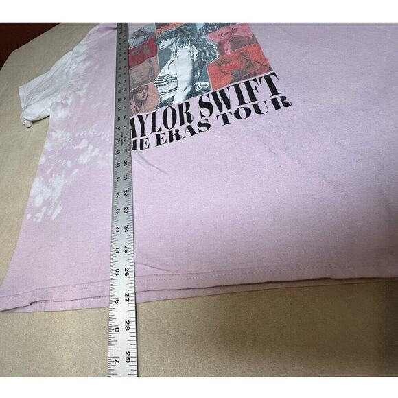 Taylor Swift Eras Tour 2023 Pink Tie Dye Shirt Heavy Cotton Gildan Sz XL - Picture 9 of 9